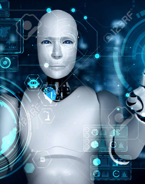 186622370-futuristic-robot-artificial